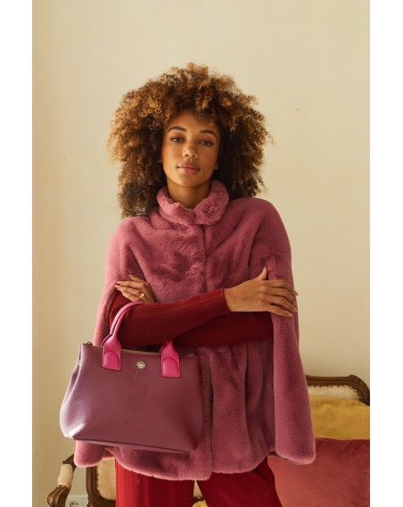 Umhängetasche - Handtasche Fia, Medium Red 29x22x14 cm