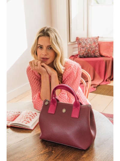 Umhängetasche - Handtasche Fia, Medium Red 29x22x14 cm Umhängetasche - Handtasche Fia, Medium Red 29x22x14 cm