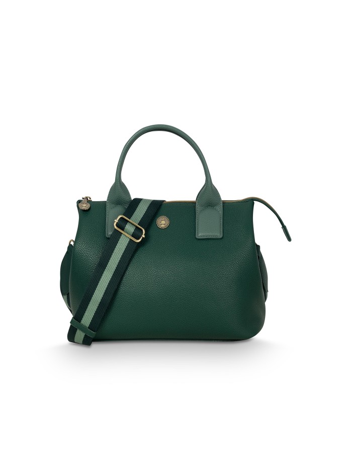 Umhängetasche - Handtasche Fia, Medium Green 29x22x14 cm Umhängetasche - Handtasche Fia, Medium Green 29x22x14 cm