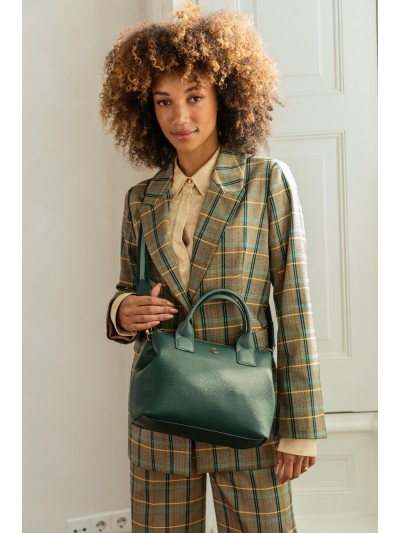 Umhängetasche - Handtasche Fia, Medium Green 29x22x14 cm Umhängetasche - Handtasche Fia, Medium Green 29x22x14 cm