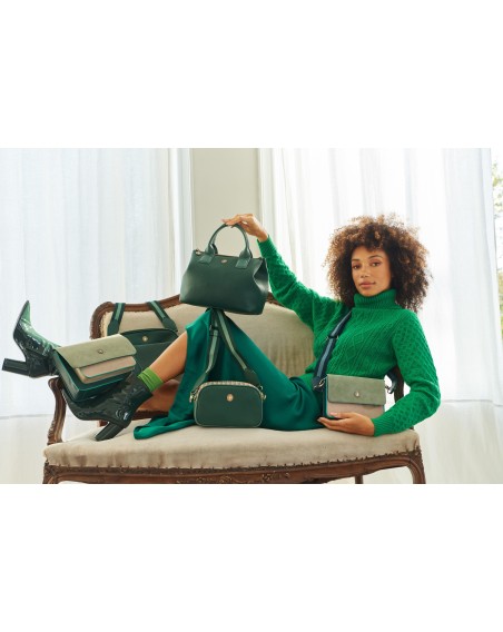Umhängetasche - Handtasche Fia, Medium Green 29x22x14 cm