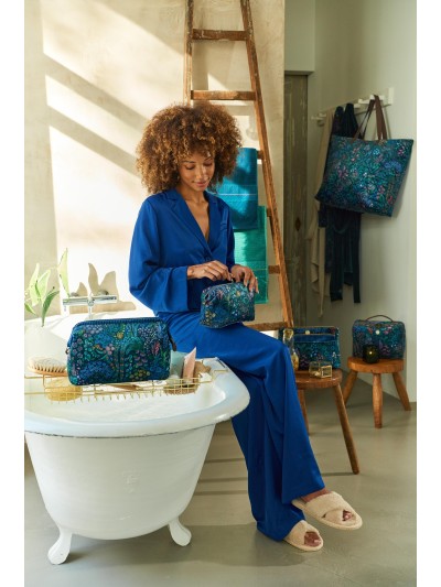 Kosmetiktasche Cooper Querida Velvet Blue Medium, 22,5 x 9 cm Kosmetiktasche Cooper Querida Velvet Blue Medium, 22,5 x 9 cm