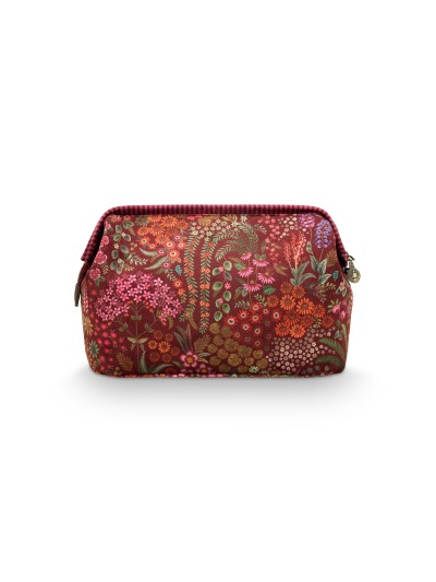 Kosmetiktasche Cooper Querida Velvet Red Large 30 x 13,8 cm