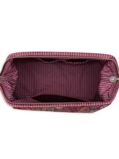 Kosmetiktasche Cooper Querida Velvet Red Large 30 x 13,8 cm