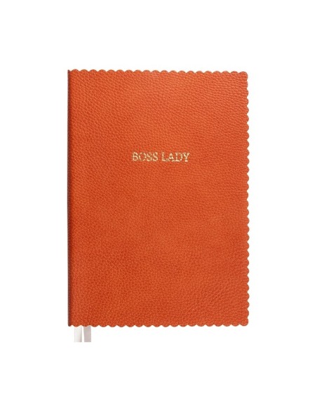 Notizbuch Schreibkladde "Boss Lady" Majoie, Orange, A5 240 Seiten
