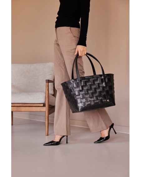 Einkaufstasche - Freizeittasche Color Match Shopper schwarz