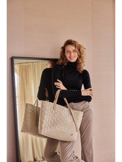 Einkaufstasche - Freizeittasche Handtasche Olivia, mocha