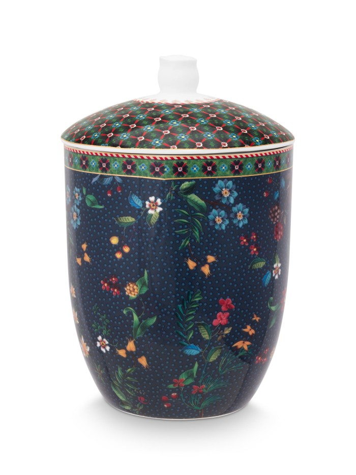 Berry Blues, Storage Vorratsdose, 1,5ltr. mit Gummiring im Deckel zum Frischhalten Berry Blues, Storage Vorratsdose, 1,5ltr. mit Gummiring im Deckel zum Frischhalten