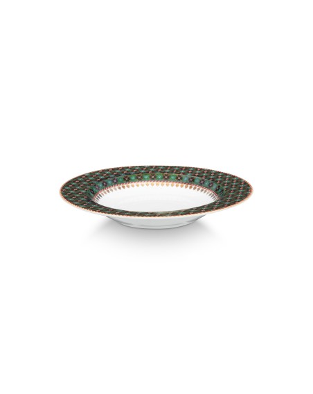 Clover Green Suppenteller  21,5 cm, grün