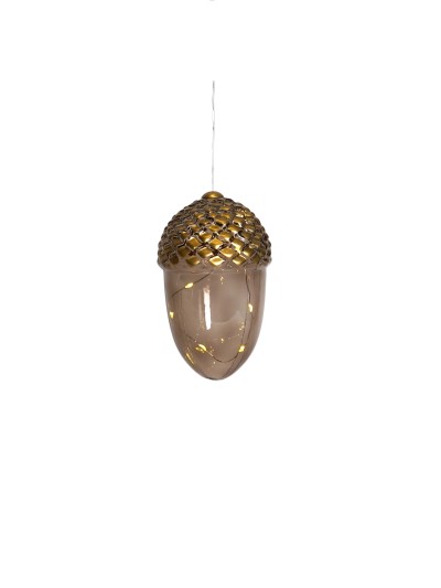 Sirius LED Tannenzapfen 16 cm "Celina Acorn" Glas, Batterie