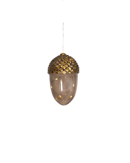 Sirius LED Tannenzapfen 16 cm "Celina Acorn" Glas, Batterie