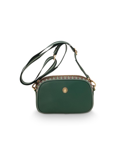 Pip Studio Umhängetasche - Handtasche Frida, Small Green 21 x 6 x 13 cm