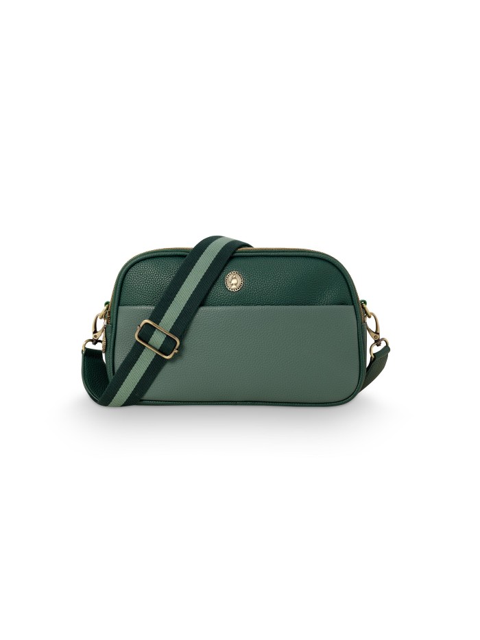 Pip Studio Umhängetasche - Handtasche Frida, Medium Green 26,5 x 5 x 16,5 cm