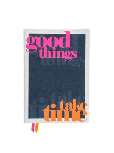 Notizbuch Schreibkladde "good things" A5 240 Seiten