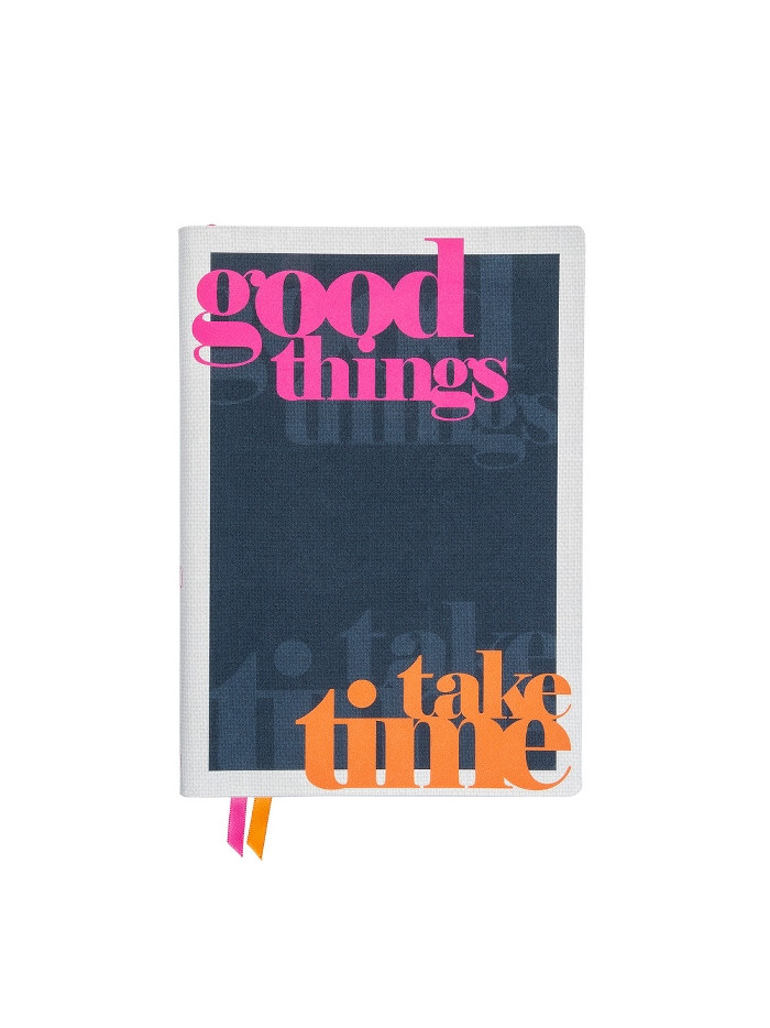 Notizbuch Schreibkladde "good things" A5 240 Seiten