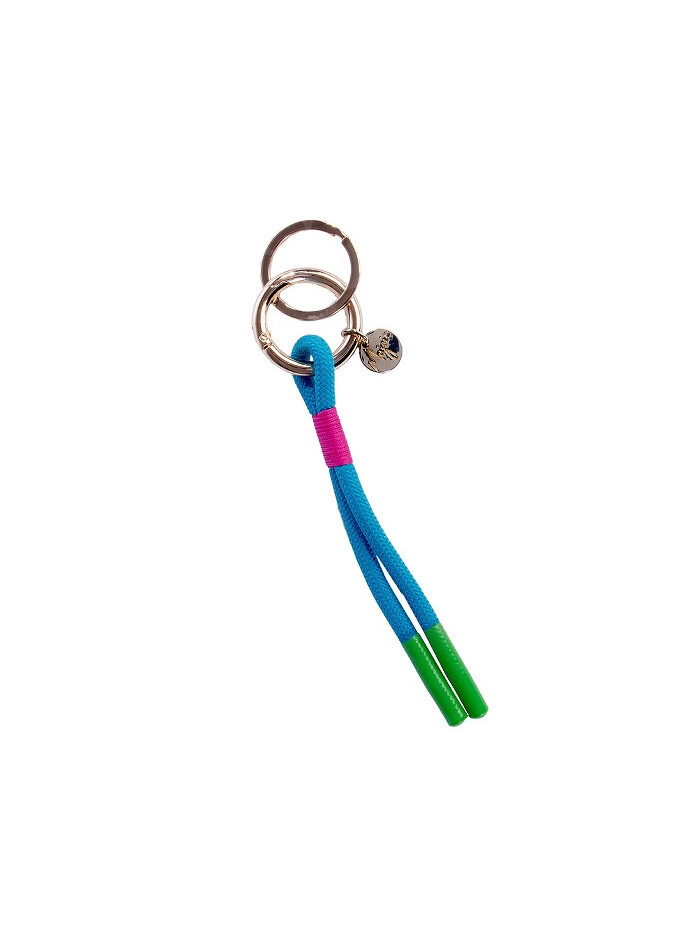 Schlüsselanhänger Schlüsselband aus Segelseil Aqua-Grün