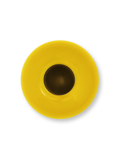 Pip Studio Vase Metall Yellow 23cm