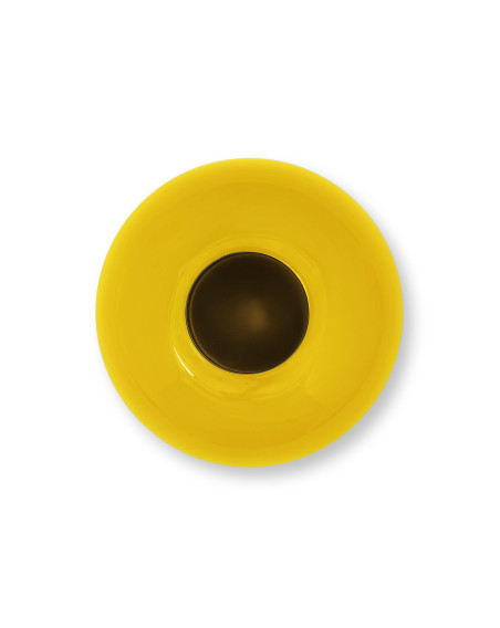 Pip Studio Vase Metall Yellow 23cm