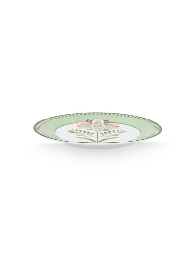 Lily & Lotus Light Green Teller 21 cm Lily & Lotus Light Green Teller 21 cm