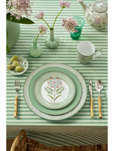 Lily & Lotus Light Green Teller 21 cm Lily & Lotus Light Green Teller 21 cm