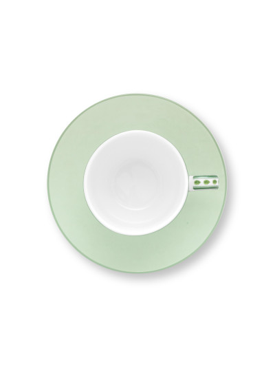 Lily & Lotus Espresso Tasse 2 tlg. Moon Delight Light Green 120 ml