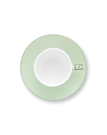 Lily & Lotus Espresso Tasse 2 tlg. Moon Delight Light Green 120 ml