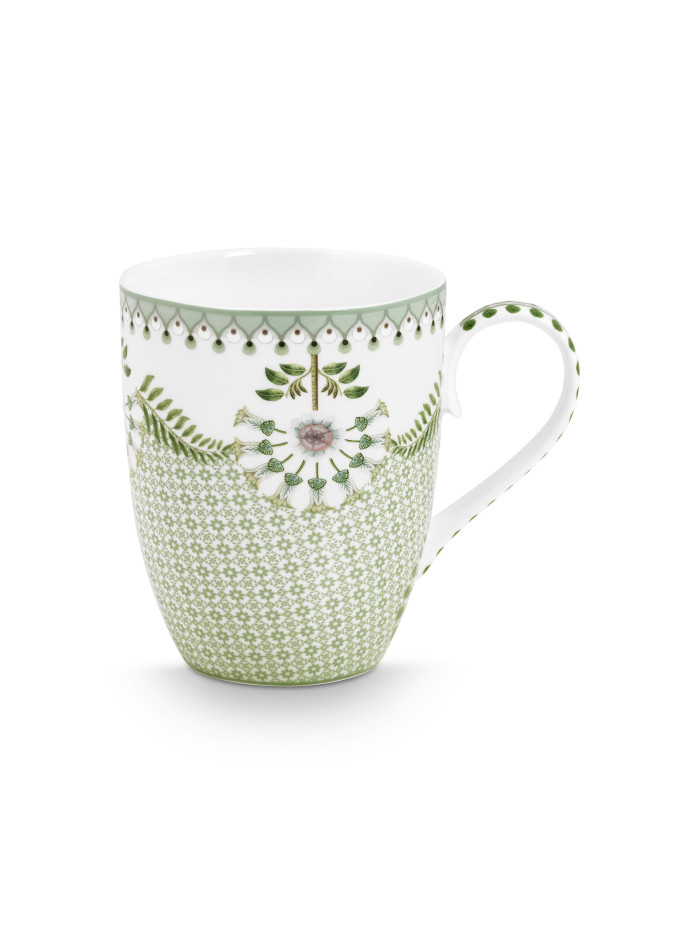 Lily & Lotus Tasse Large Tiles Light Green 350 ml