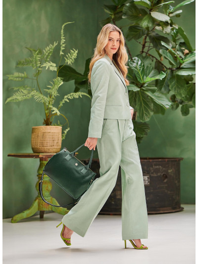 Umhängetasche - Handtasche Fia, Large Green 34x16x26,5cm Umhängetasche - Handtasche Fia, Large Green 34x16x26,5cm