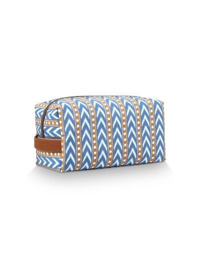 Kosmetiktasche "Coco" Medium, Samba Stripe Blue 21,5x10x10,5cm