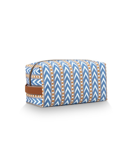 Kosmetiktasche "Coco" Medium, Samba Stripe Blue 21,5x10x10,5cm