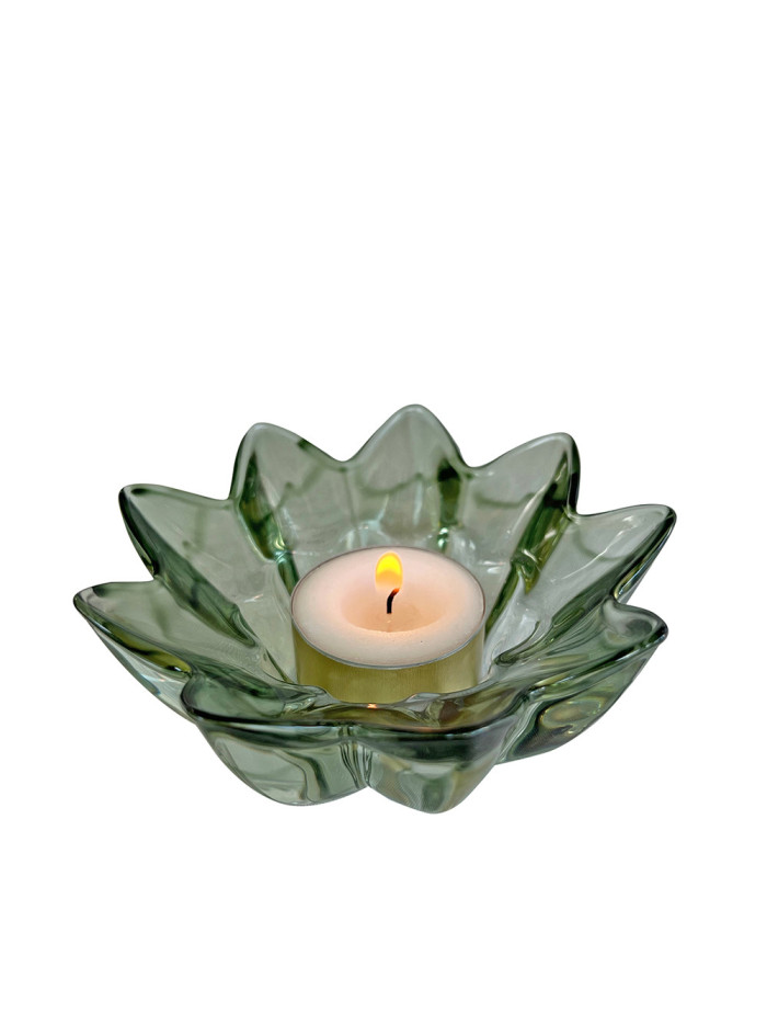 Lilly Kerzenhalter für Teelicht, Glas grün Lilly Kerzenhalter für Teelicht, Glas grün