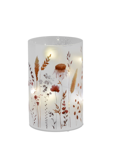 LED Deko Licht Kornfeld 14 cm mit Timer