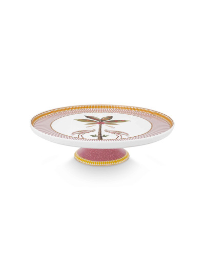 La Majorelle, Kuchenplatte auf Fuß, 21cm, pink