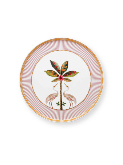 La Majorelle, Kuchenplatte auf Fuß, 21cm, pink