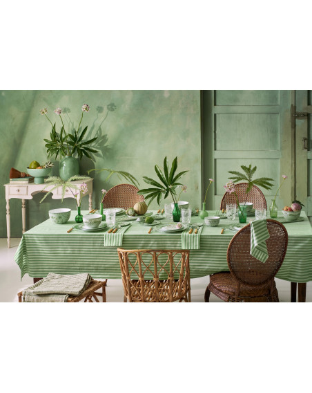 Lily & Lotus Teller 26,5 cm Tiles Light green