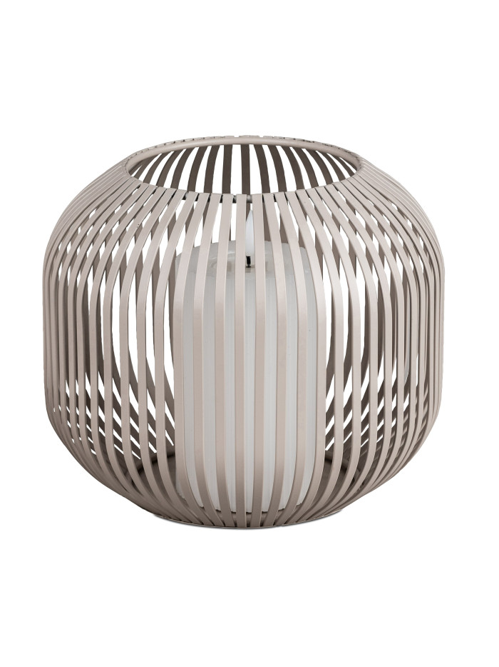 Windlicht Wili Kerzenleuchter Stäbe, Metall Taupe Windlicht Wili Kerzenleuchter Stäbe, Metall Taupe