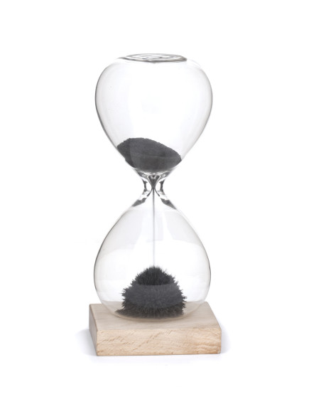 Sanduhr mit magnetischem Holzsockel 60 Sekunden durchatmen
