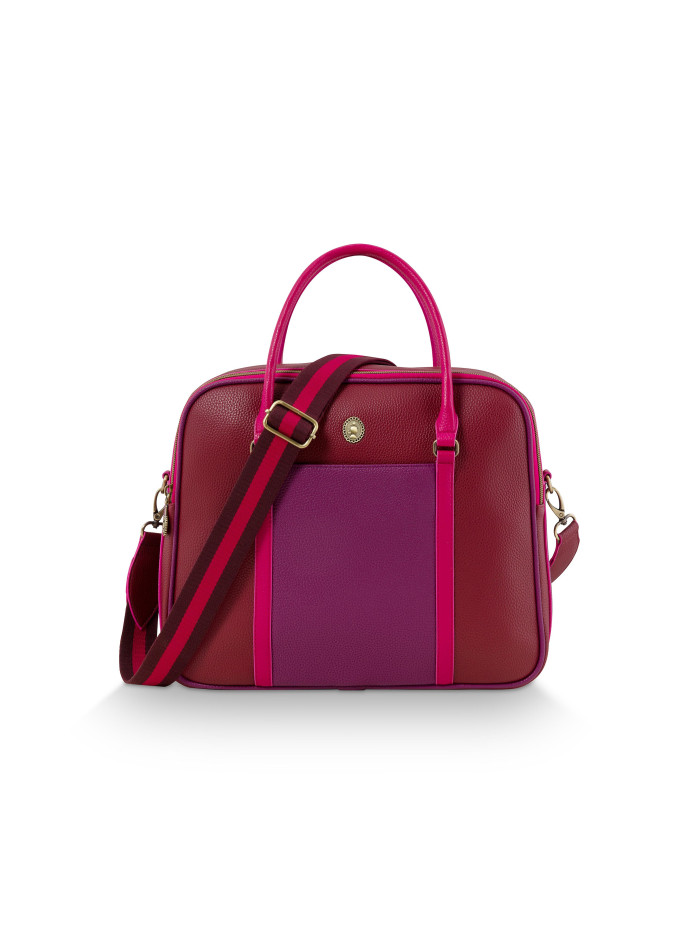 Umhängetasche - Handtasche Felice, Large Red-Pink 33,5x11x28cm Umhängetasche - Handtasche Felice, Large Red-Pink 33,5x11x28cm