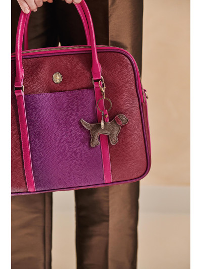 Umhängetasche - Handtasche Felice, Large Red-Pink 33,5x11x28cm