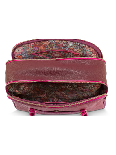 Umhängetasche - Handtasche Felice, Large Red-Pink 33,5x11x28cm