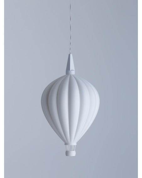 Lampenschirm Heißluftballon L 14x10cm für den Weihnachtsstern A1e