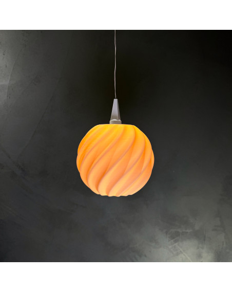 Lampenschirm Wave Mini 7cm für den Mini Weihnachtsstern 8cvm