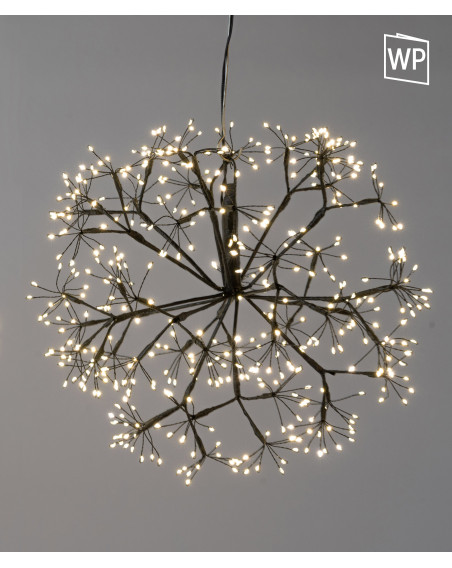 LED Lampe Dekoration mit 480 Lämpchen 40cm Durchmesser
