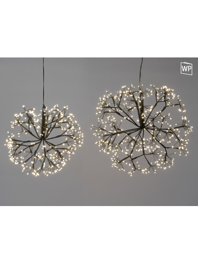 LED Lampe Dekoration mit 360 Lämpchen 30cm Durchmesser