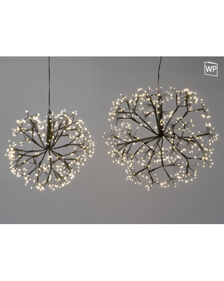 LED Lampe Dekoration mit 360 Lämpchen 30cm Durchmesser