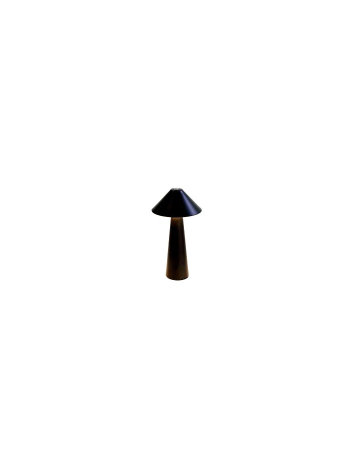 LED Tischlampe Pilz Matt-Schwarz, Touch Dimmer 17cm LED Tischlampe Pilz Matt-Schwarz, Touch Dimmer 17cm