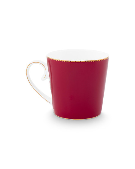 Tasse Love Birds Medallion Hirsch, Dark Red 300ml