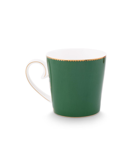 Tasse Love Birds Medallion Hirsch, Dark Green 300ml