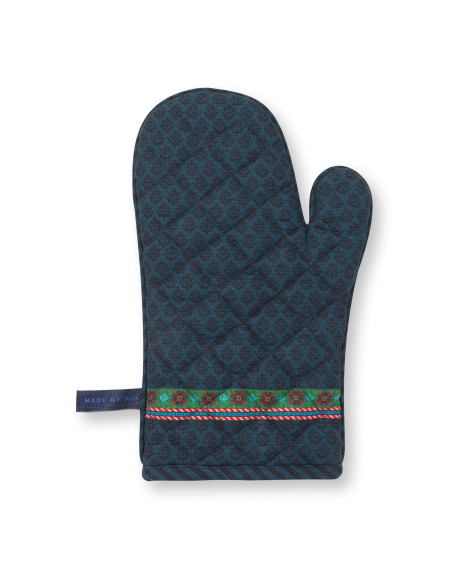 Ofenhandschuh Berry Blues, 29x15cm, dunkelblau