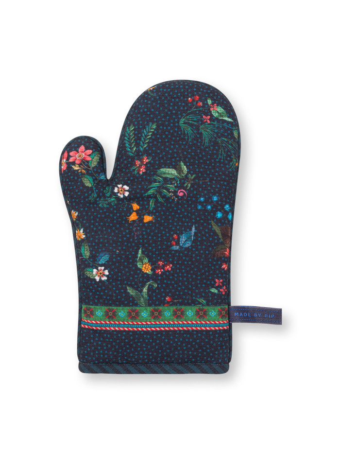 Ofenhandschuh Berry Blues, 29x15cm, dunkelblau Ofenhandschuh Berry Blues, 29x15cm, dunkelblau